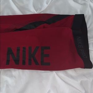 Red Nike Leggings